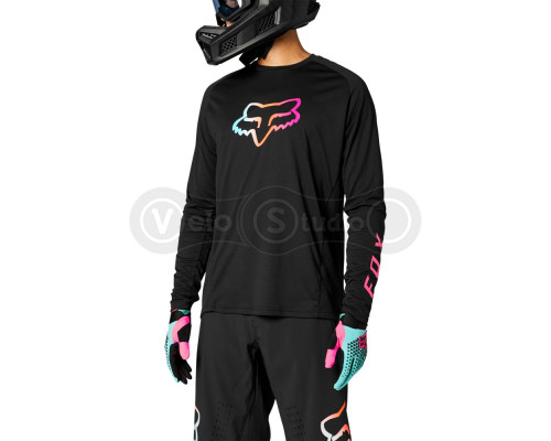 Вело джерсі FOX Defend LS Jersey Black розмір L