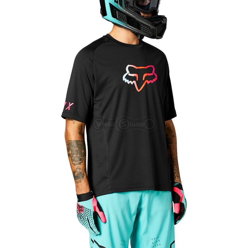 Вело джерси FOX Defend SS Jersey Black размер L