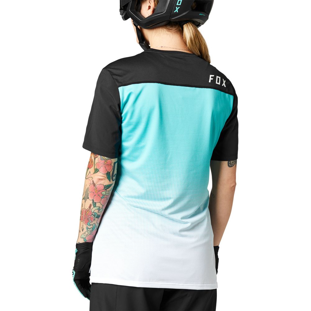 Вело джерсі FOX Flexair Womens Jersey Teal розмір L