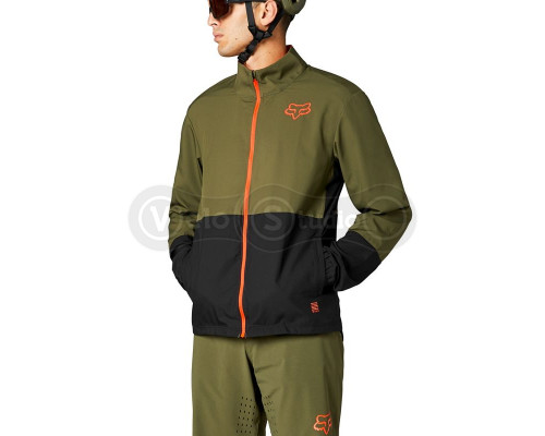 Вело куртка Fox Ranger Wind Jacket Olive Green размер M