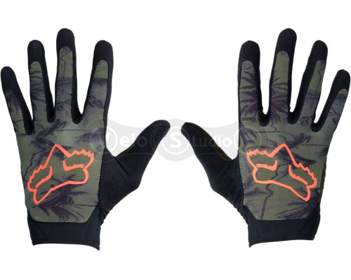 Вело рукавички Fox Flexair Ascent Olive Green розмір L