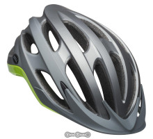 Вело шлем Bell Drifter matte/gloss gunmetal/bright green (55-59 см)