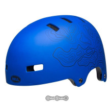 Вело шлем Bell Local матовый синий (55-59 см)