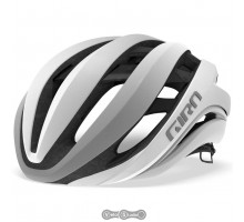 Вело шолом Giro Aether MIPS матовий білий/сріблястий розмір M (55-59 см)