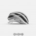 Вело шлем Giro Aether MIPS матовый белый/серебристый размер M (55-59 см)