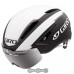 Вело шлем Giro Air Attack Shield матовый черный/белый размер M (55-59 см)