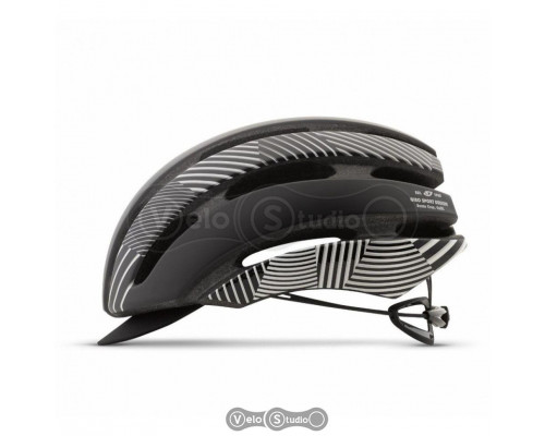 Вело шолом Giro Aspect матовий чорно/білий розмір M (55-59 см)