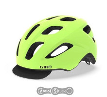 Вело шлем Giro Cormick матовый желто-черный размер UA (54-61 см)