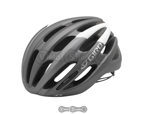 Вело шолом Giro Foray матовий сірий розмір 55-59 см