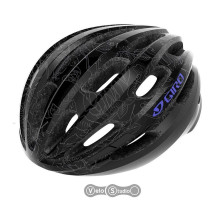 Вело шолом Giro Isode чорний/квітковий розмір 54-61 см
