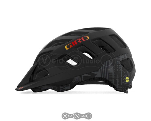 Вело шлем Giro Radix MIPS матовый черный размер 55-59 см