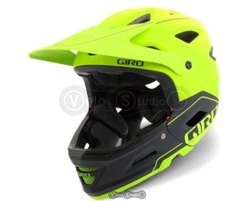 Вело шлем Giro Switchblade MIPS матовый лайм/черный размер 55-59 см