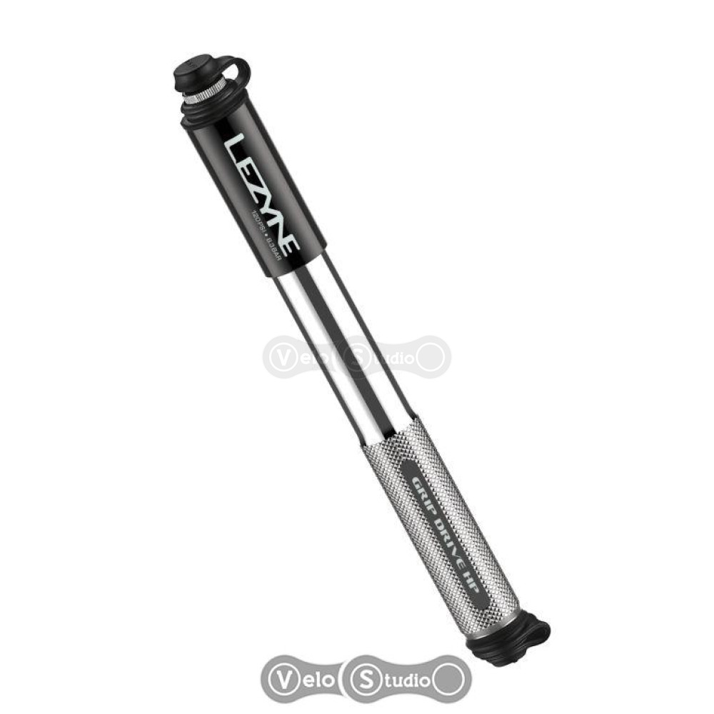 Ручной насос Lezyne Grip Drive HP-120 psi M-231 мм серебристый
