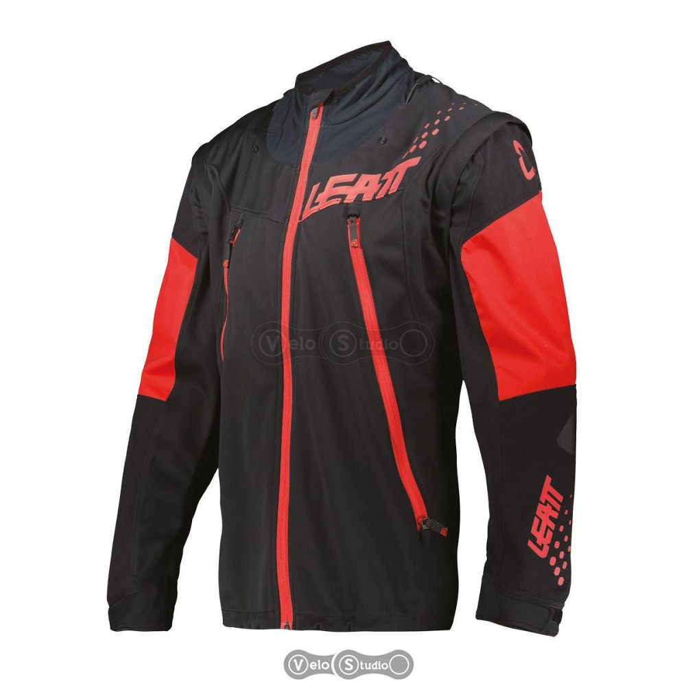 Мотокуртка LEATT Jacket Moto 4.5 Lite Black Red розмір L