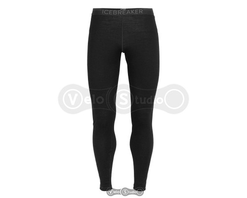 Термобрюки Icebreaker 260 Tech Leggings Black/Monsoon L