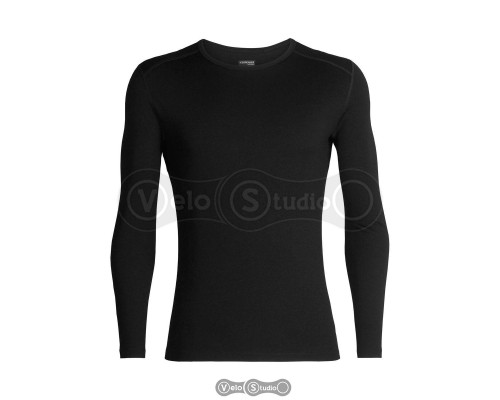 Термофутболка Icebreaker 260 Tech LS Crewe Black L