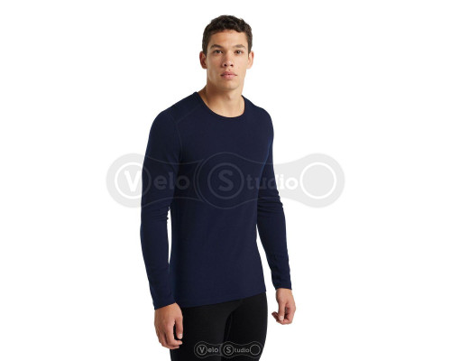 Термофутболка Icebreaker 260 Tech LS Midnight Navy M