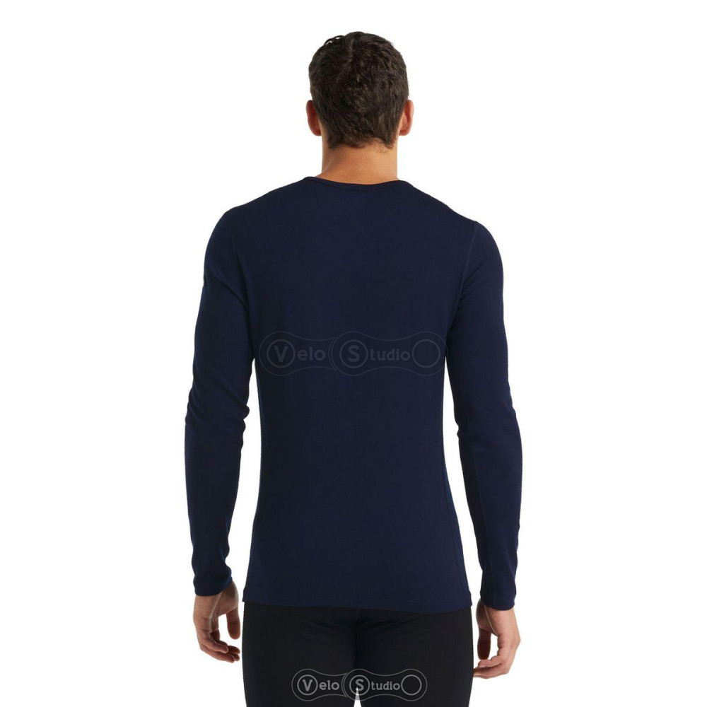 Термофутболка Icebreaker 260 Tech LS Midnight Navy M