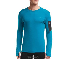 Термокофта Icebreaker BF 260 Apex LS Crewe conifer/balsam L