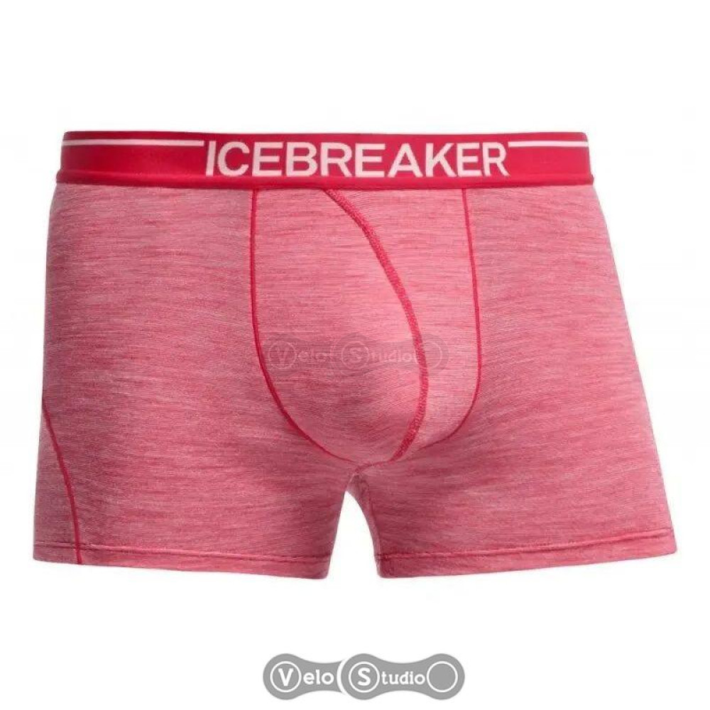 Термотруси Icebreaker BF 150 Anatomica Boxer Stripe rocket/snow S