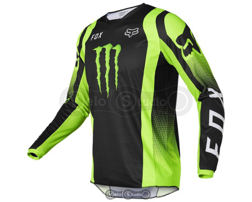 Джерсі FOX 180 Monster Jersey Black розмір S