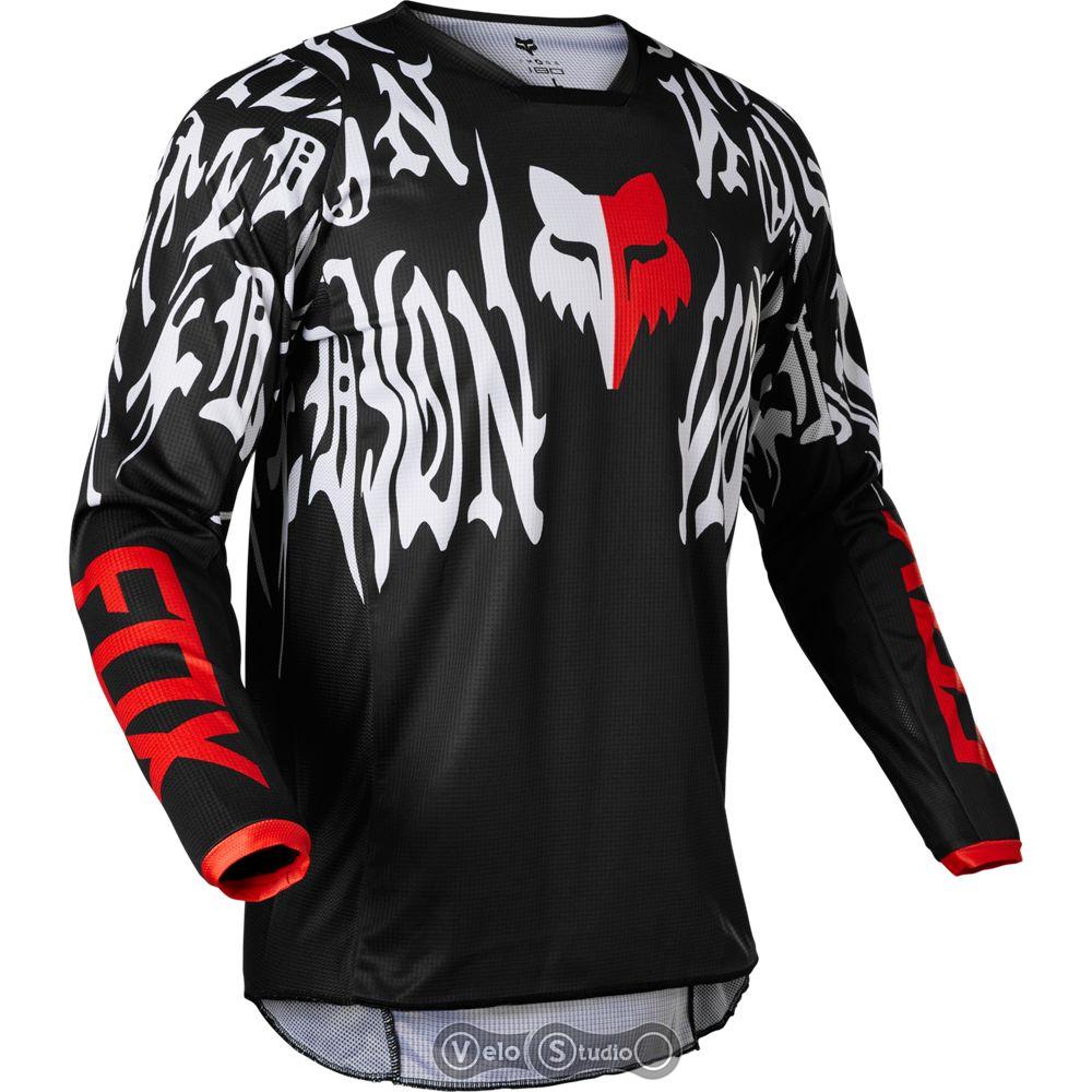 Джерси FOX 180 Peril Jersey Black Red размер M