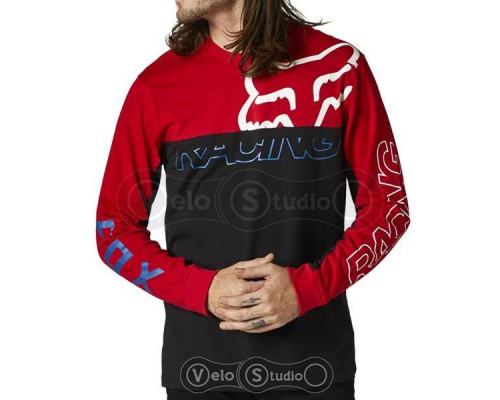 Футболка FOX Skew Crew Tee Flame Red размер XL