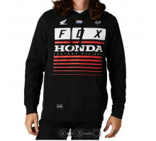 Худи FOX Honda Pullover Fleece Black размер XL