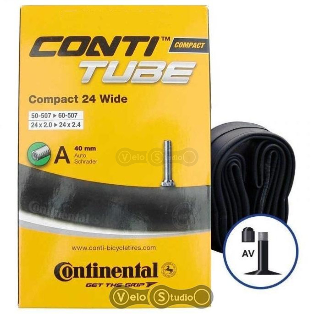 Камера Continental Compact 24x2.0-2.4 AV 40 мм