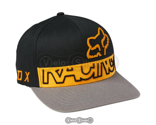 Кепка FOX Skew Flexfit Hat Black розмір S/M