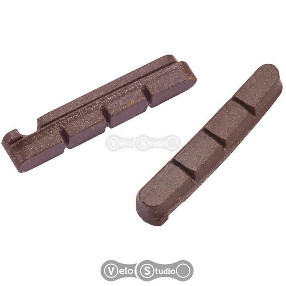 Колодки тормозные сменные Tektro P423.11 (Rubber) 55 мм под карбон