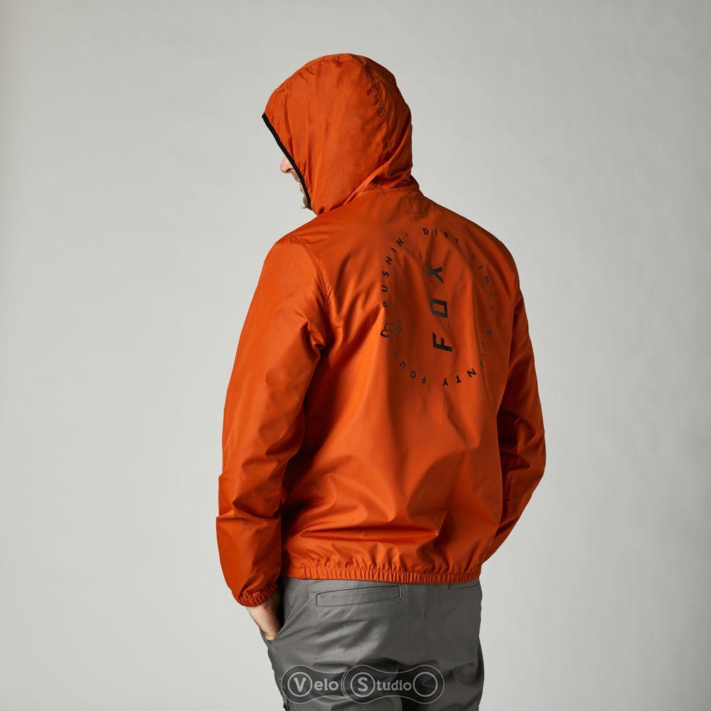 Куртка Fox Clean Up Windbreaker Burnt Orange розмір L
