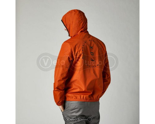 Куртка Fox Clean Up Windbreaker Burnt Orange размер XL