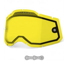 Линза к маске Ride 100% Racecraft 2/Accuri 2/Strata 2 Dual Lens Anti-Fog - Yellow