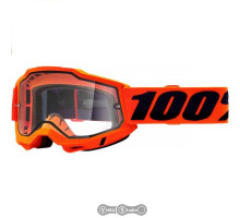 Очки-маска Ride 100% Accuri 2 Enduro Goggle Neon Orange - Clear Dual Lens
