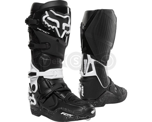 Мотоботи FOX Instinct Boot Black White US 8