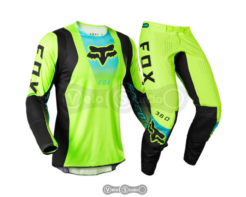 Мотокостюм Fox 360 Dier Flo Yellow розмір 32