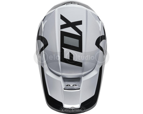 Мотошлем FOX V1 Mips Lux Black White L (59-60 см)