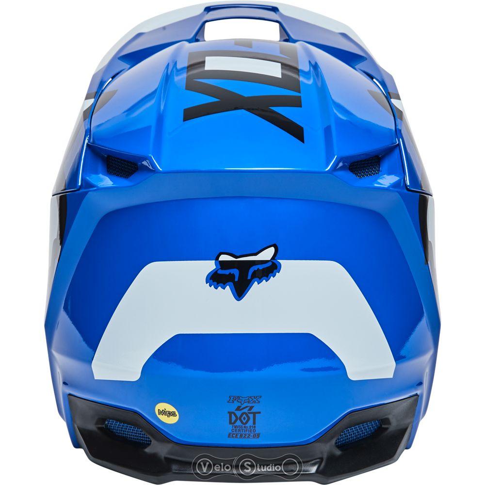 Мотошлем FOX V1 Mips Lux Blue S (55-56 см)