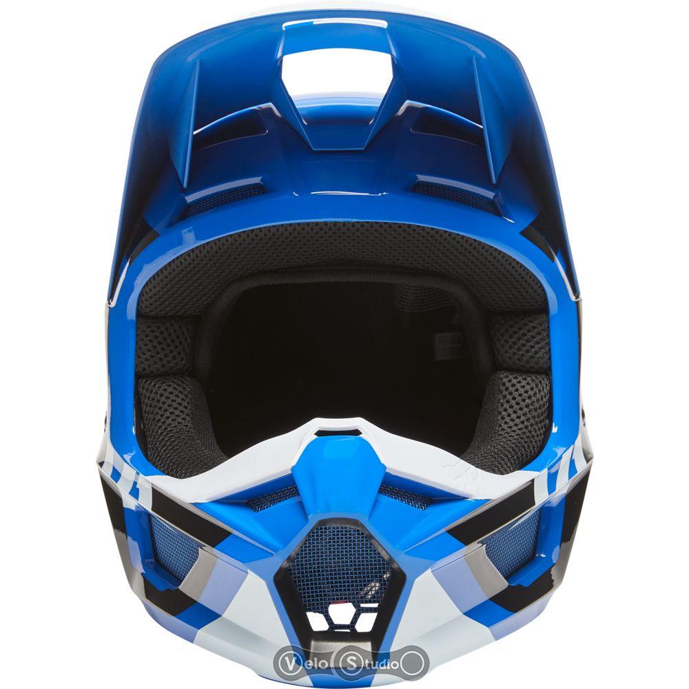 Мотошлем FOX V1 Mips Lux Blue S (55-56 см)
