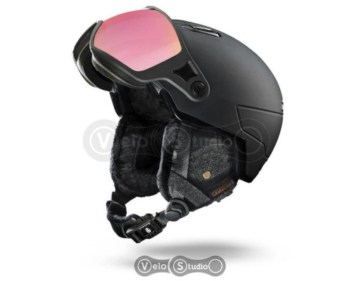 Шлем горнолыжный Julbo Globe Black/Pink Reactiv All Round 2-3 P 54-58 см