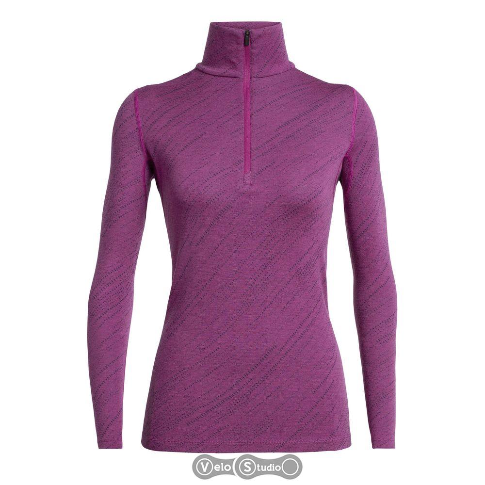 Термофутболка Icebreaker 250 Vertex LS Half Zip WMN Snow Storm Amore S