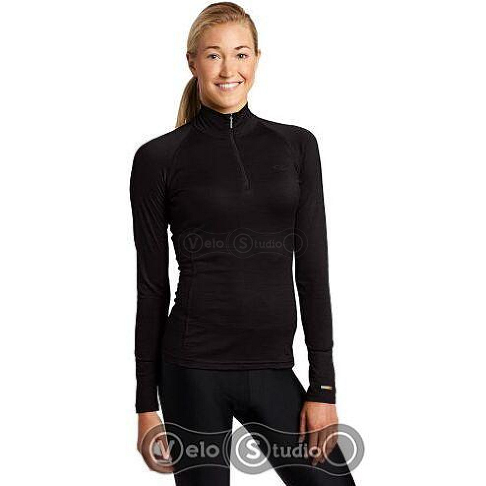 Термофутболка Icebreaker BF 200 Chakra Zip WMN cognac M