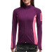Термокофта Icebreaker Atom LS Zip WMN maroon/shocking S