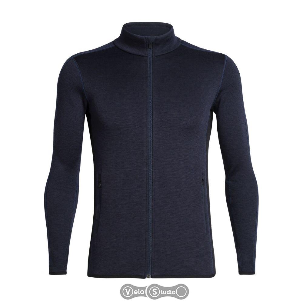 Термокофта Icebreaker Elemental LS Zip MEN Midnight Navy/Black M