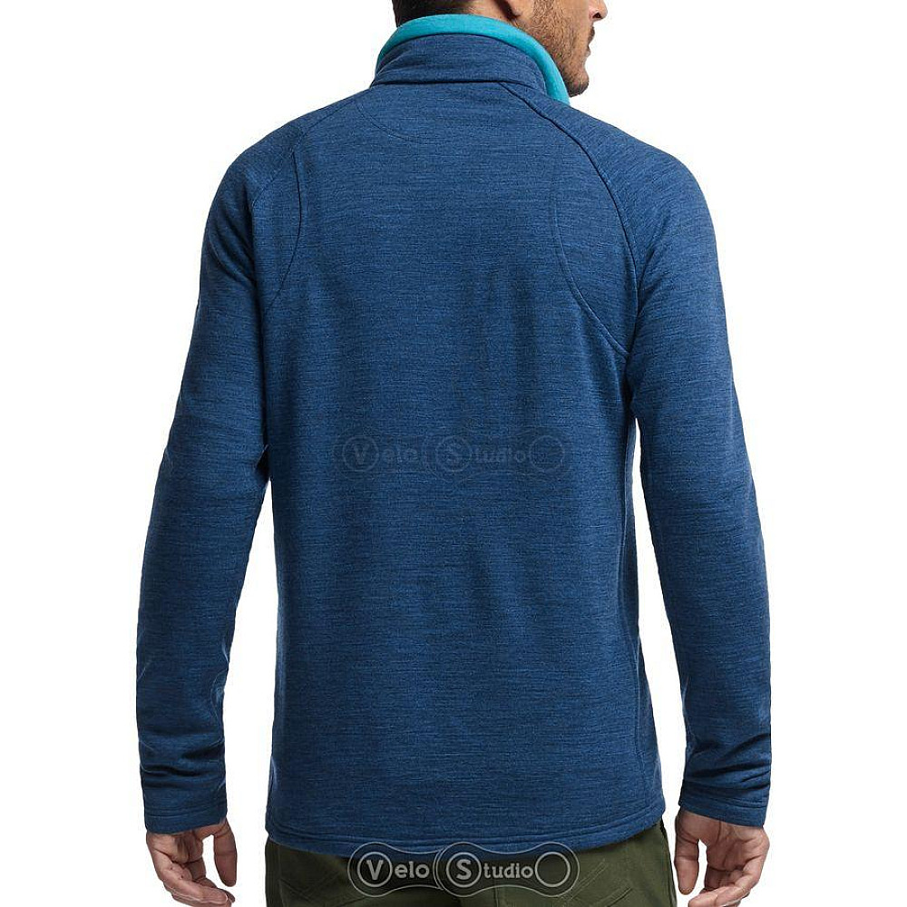 Термокофта Icebreaker Sierra LS Zip MEN equinox hthr/aegean XL