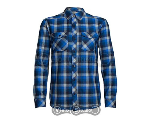 Терморубашка Icebreaker Lodge LS flannel shirt MEN largo S