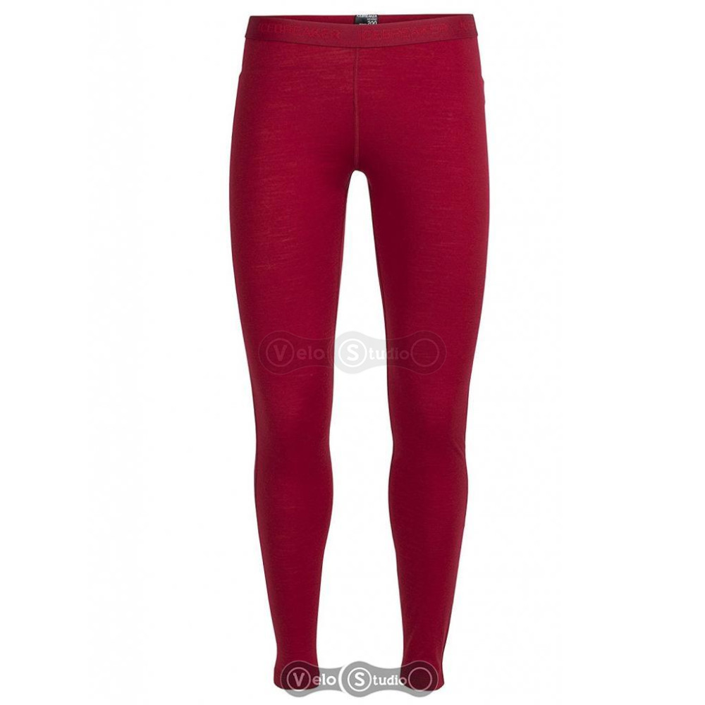 Термоштаны женские Icebreaker BF 200 Oasis Leggings WMN oxblood M