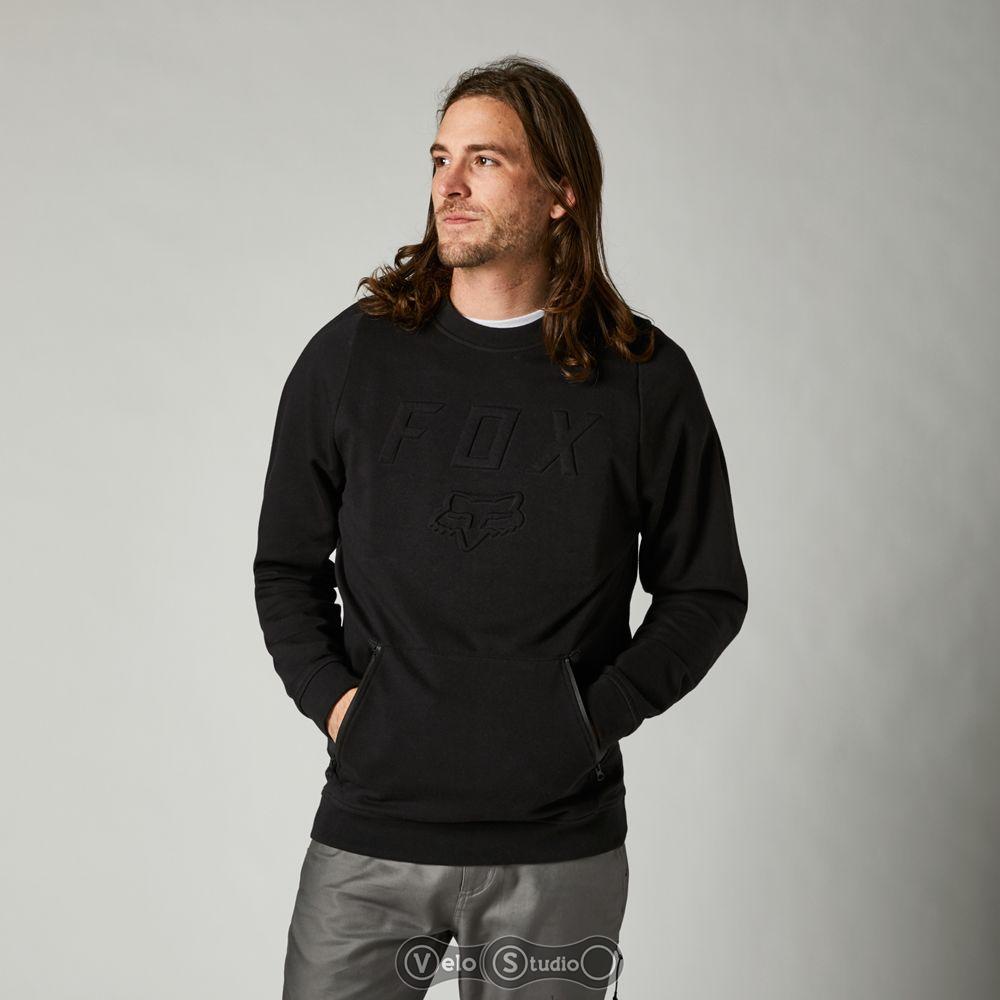 Толстовка FOX Backlash DWR Crew Fleece Black размер XL