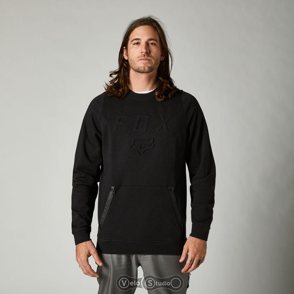 Толстовка FOX Backlash DWR Crew Fleece Black размер XL